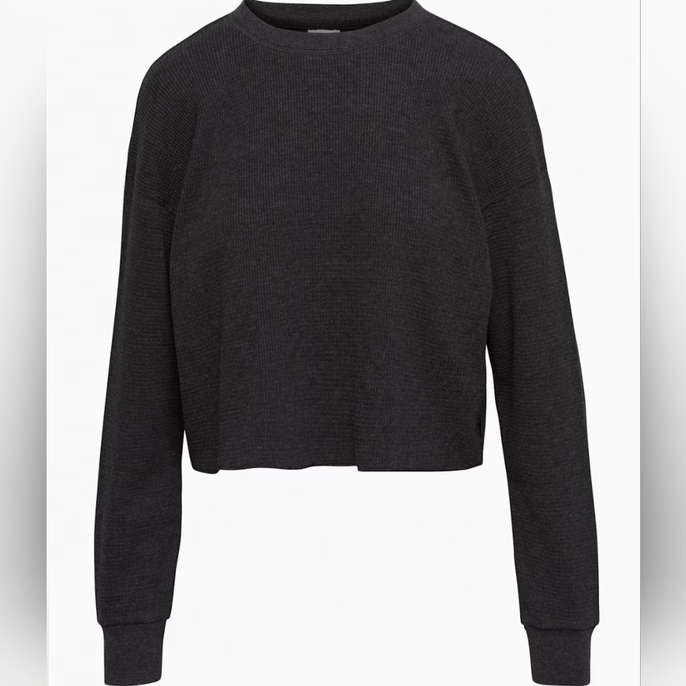 TNA Waffle Crew Boxy Longsleeve